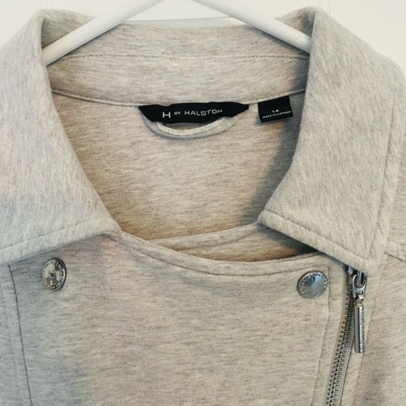 H BY HALSTON moto jacket - 14 - Picture 3 of 13